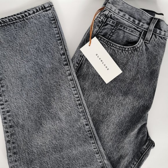 SLVRLAKE London cropped high-rise straight-leg - Picture 5 of 7